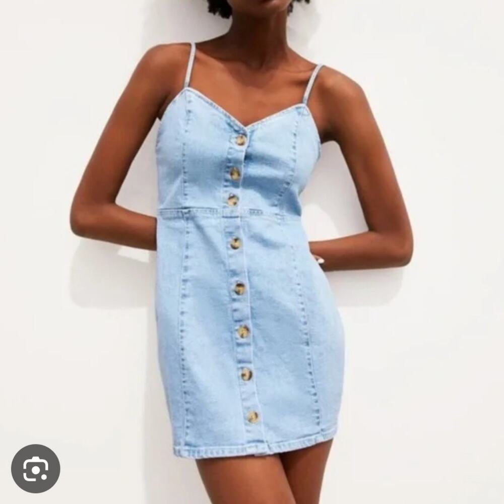 Denim Jean mini dress